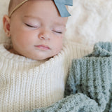 WAFFLE KNIT MINI BLANKETS From Saranoni