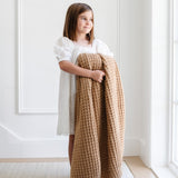 WAFFLE KNIT THROW BLANKETS From Saranoni