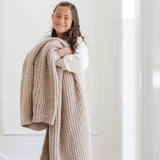 WAFFLE KNIT TODDLER BLANKETS From Saranoni