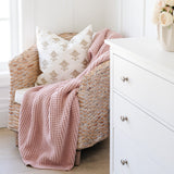 WAFFLE KNIT TODDLER BLANKETS From Saranoni