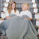 WAFFLE KNIT TODDLER BLANKETS From Saranoni