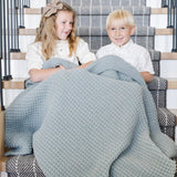 WAFFLE KNIT TODDLER BLANKETS From Saranoni