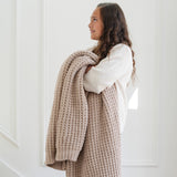 WAFFLE KNIT TODDLER BLANKETS From Saranoni