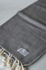 Waffle Weave Hand Towel Collection – 20”x40” Organic Turkish Cotton Towels with Tassels from The Bali Market
