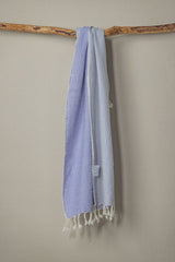 Waffle Weave Hand Towel Collection – 20”x40” Organic Turkish Cotton Towels with Tassels from The Bali Market