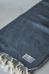 Waffle Weave Hand Towel Collection – 20”x40” Organic Turkish Cotton Towels with Tassels from The Bali Market