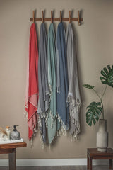 Waffle Weave Turkish Bath Towel – 40”x70” Organic Cotton, Soft & Absorbent from The Bali Market
