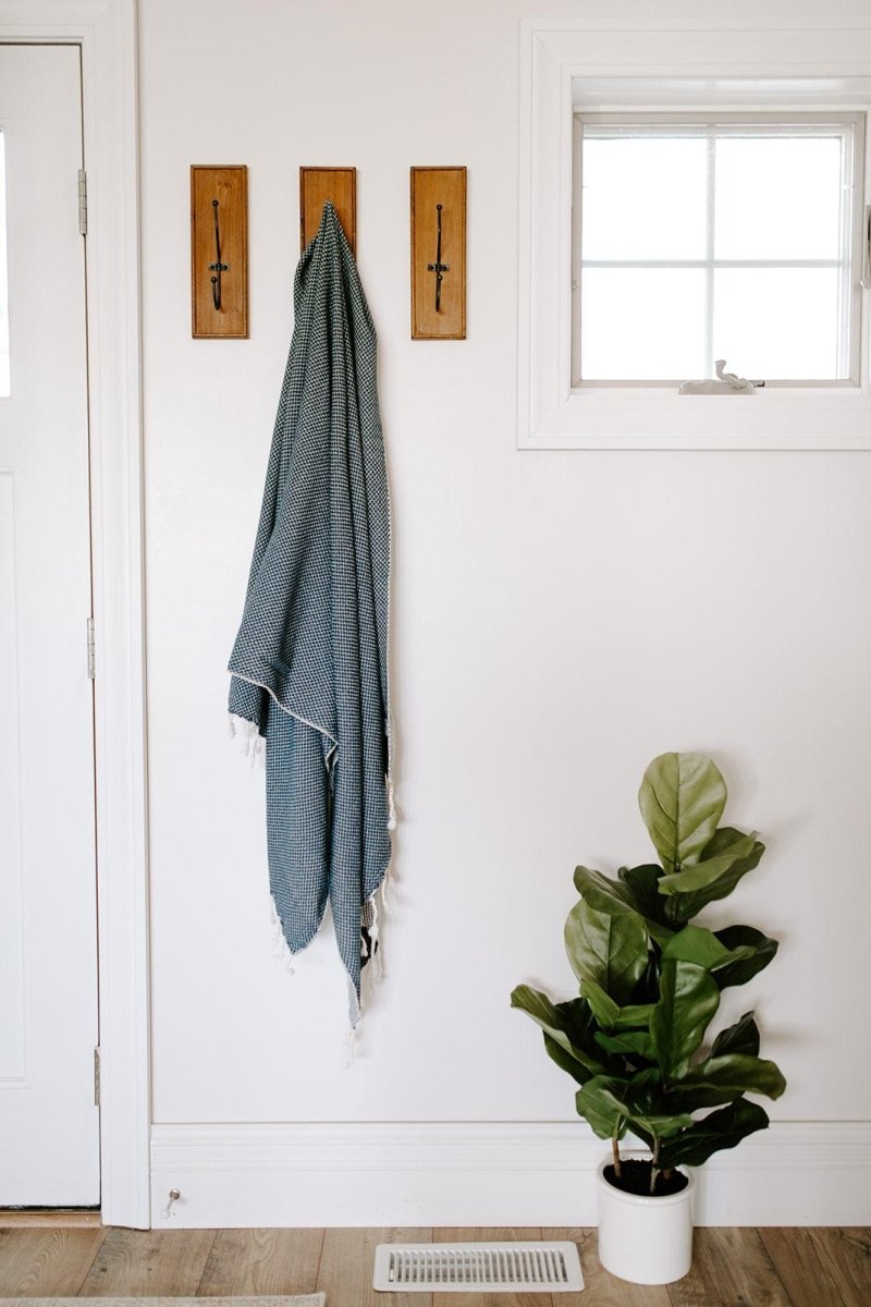 Waffle Weave Turkish Bath Towel – 40”x70” Organic Cotton, Soft & Absorbent from The Bali Market