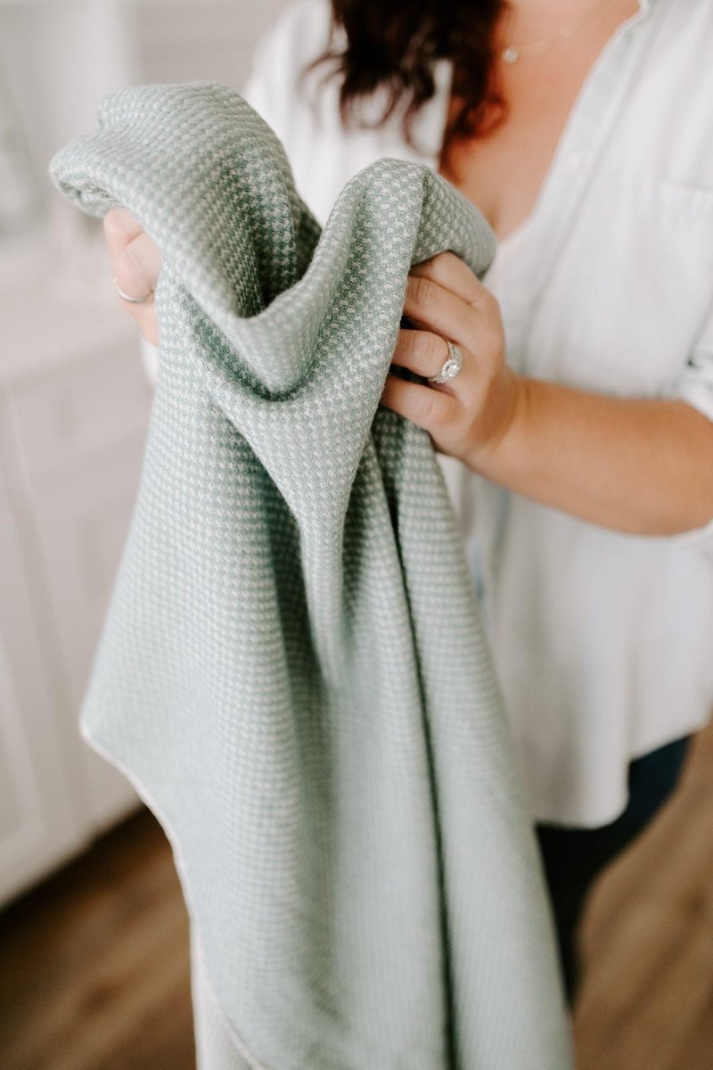 Waffle Weave Turkish Bath Towel – 40”x70” Organic Cotton, Soft & Absorbent from The Bali Market