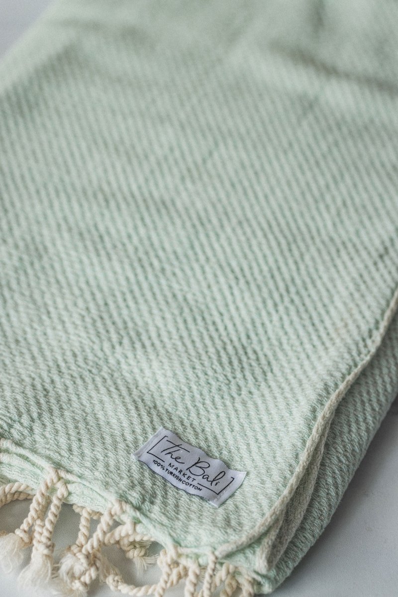 Waffle Weave Turkish Bath Towel – 40”x70” Organic Cotton, Soft & Absorbent from The Bali Market