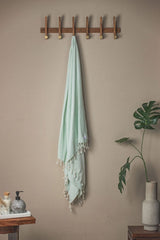 Waffle Weave Turkish Bath Towel – 40”x70” Organic Cotton, Soft & Absorbent from The Bali Market