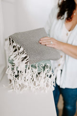 Waffle Weave Turkish Bath Towel – 40”x70” Organic Cotton, Soft & Absorbent from The Bali Market