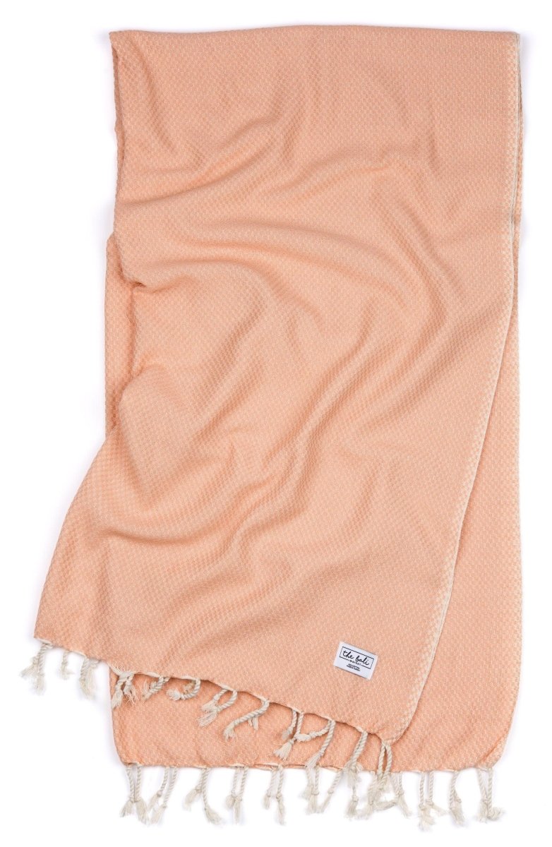 Waffle Weave Turkish Bath Towel – 40”x70” Organic Cotton, Soft & Absorbent from The Bali Market