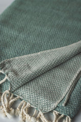 Waffle Weave Turkish Bath Towel – 40”x70” Organic Cotton, Soft & Absorbent from The Bali Market
