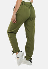 Waist Tie Pleated Trousers from London Rag International