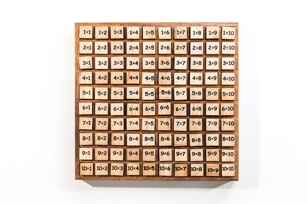 Multiplication Table - Hundred Board from Kubiya Games