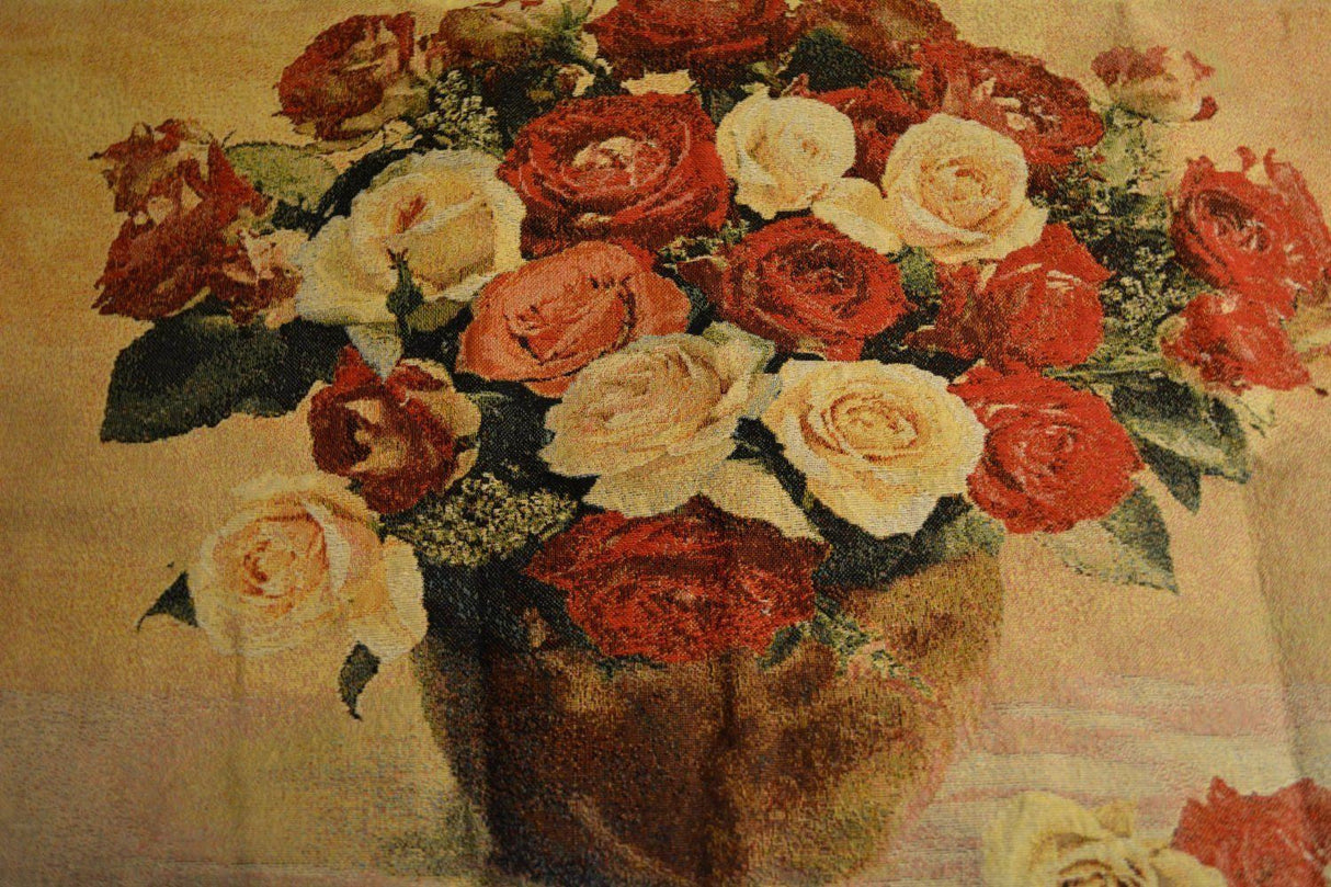 Tache Tapestry Red Rose Bouquet Valentine's Proposal Wall Hanging Art 27 x 20 (12442E) from Tache Home Fashion