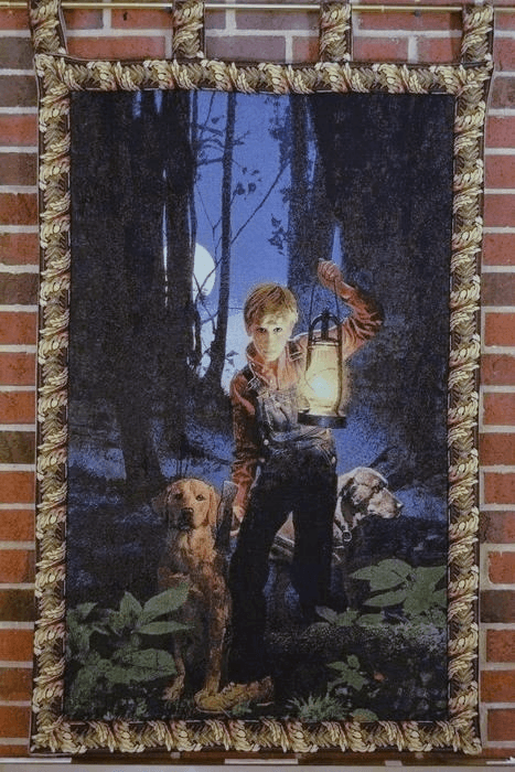 Tache Where the Red Fern Grows Tapestry Decorative Wall Hanging 28 x 47 (12243) from Tache Home Fashion
