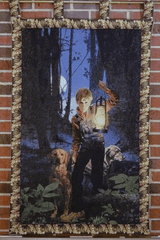 Tache Where the Red Fern Grows Tapestry Decorative Wall Hanging 28 x 47 (12243) from Tache Home Fashion