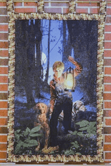 Tache Where the Red Fern Grows Tapestry Decorative Wall Hanging 28 x 47 (12243) from Tache Home Fashion