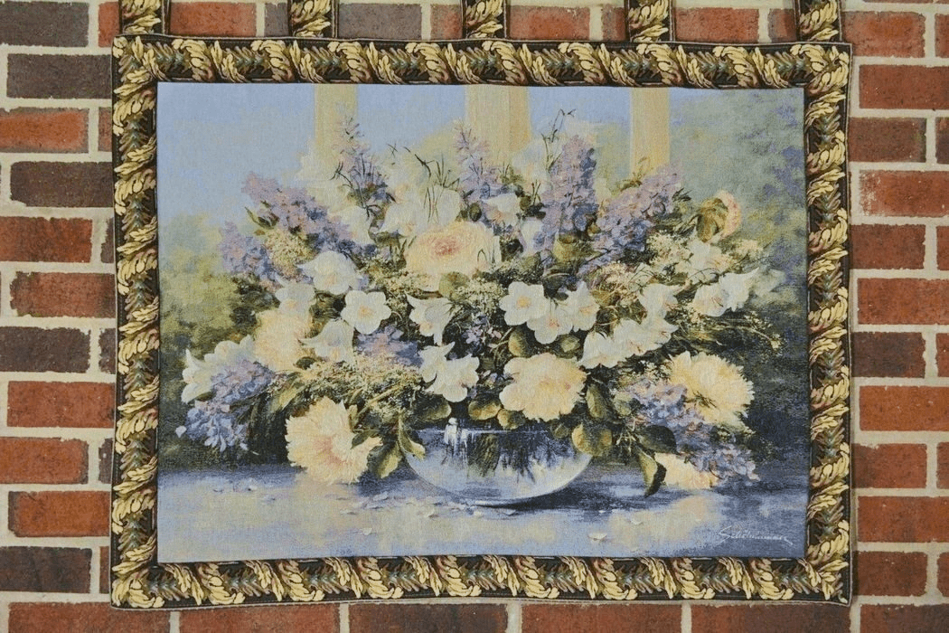 Tache Bouquet Of Flowers Tapestry Lavender Floral Wall Hanging 33 X 24 (13021) from Tache Home Fashion