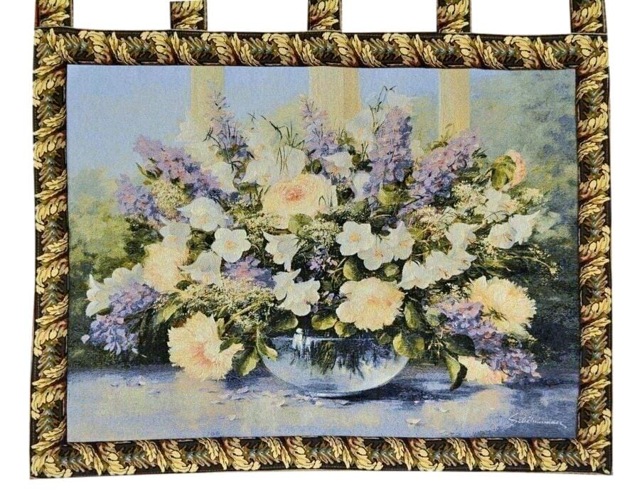 Tache Bouquet Of Flowers Tapestry Lavender Floral Wall Hanging 33 X 24 (13021) from Tache Home Fashion