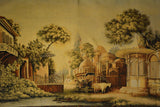 Tache Tapestry Middle Eastern Golden Palace Landscape Wall Hanging Art Mural 27 x 49 (351) from Tache Home Fashion