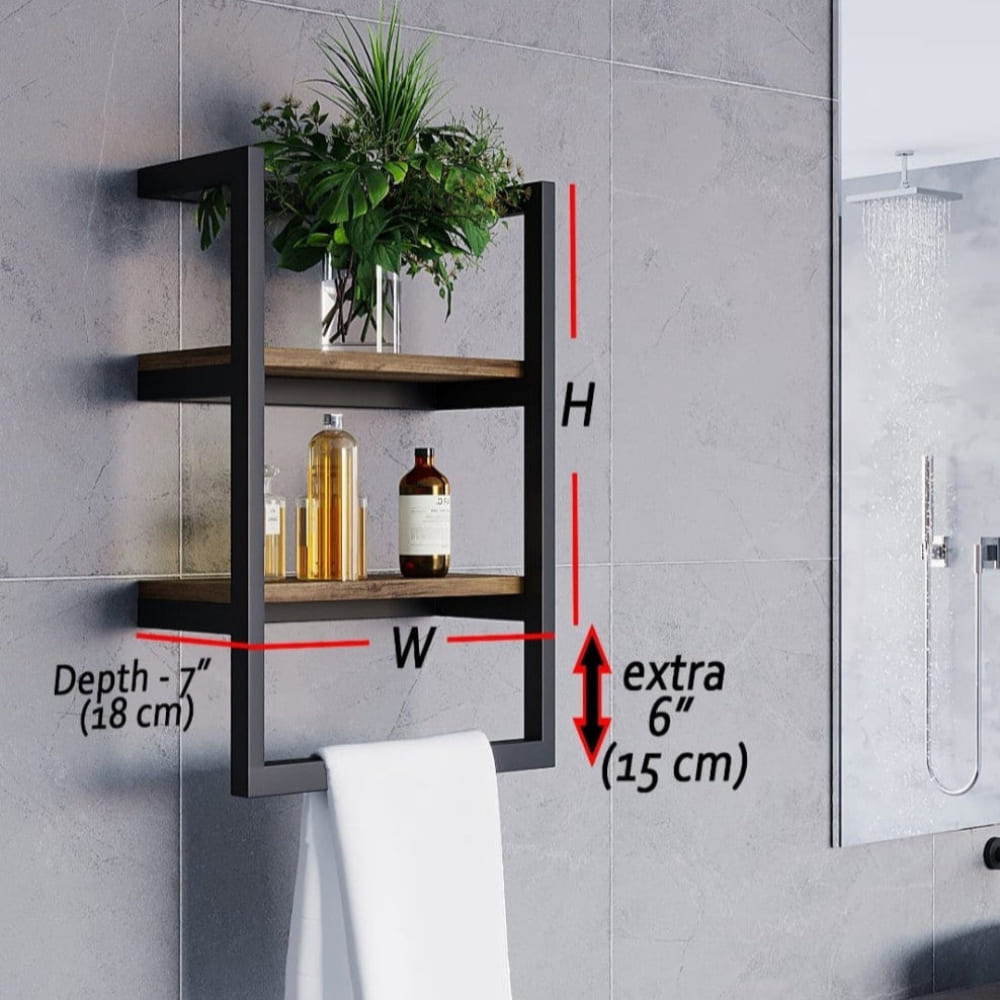 Towel Rack With Towel Bar from VITAHOME DESIGN LLC