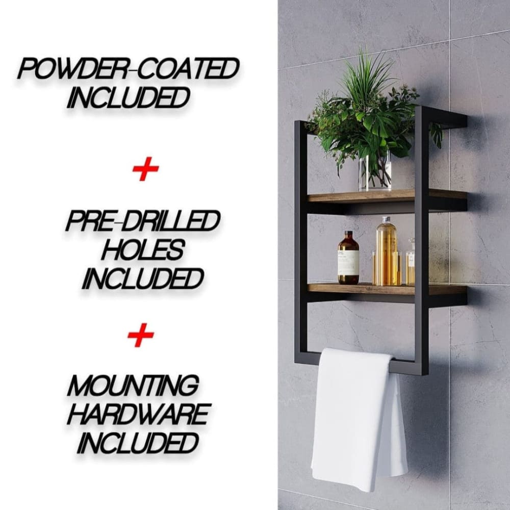 Towel Rack With Towel Bar from VITAHOME DESIGN LLC