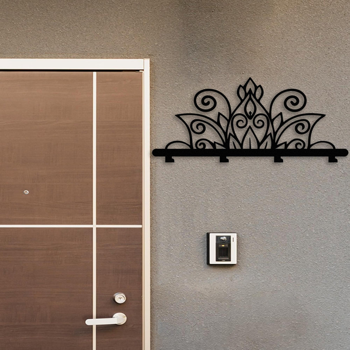 Mandala Style Metal Coat Rack from VITAHOME DESIGN LLC