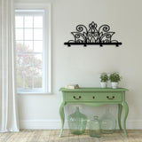 Mandala Style Metal Coat Rack from VITAHOME DESIGN LLC
