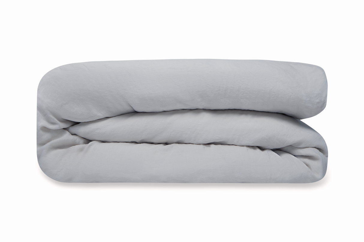 Washed Linen Duvet Cover from French Presse Linens