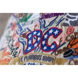 Washington DC Hand-Embroidered Pillow by CatStudio from Quirks!