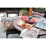 Washington DC Hand-Embroidered Pillow by CatStudio from Quirks!