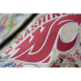 Washington State University Collegiate Embroidered Pillow by CatStudio from Quirks!