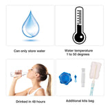 Portable Camping Water Container with Spigot and Wheels From Redcamp