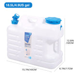 Portable Camping Water Container with Spigot and Wheels From Redcamp