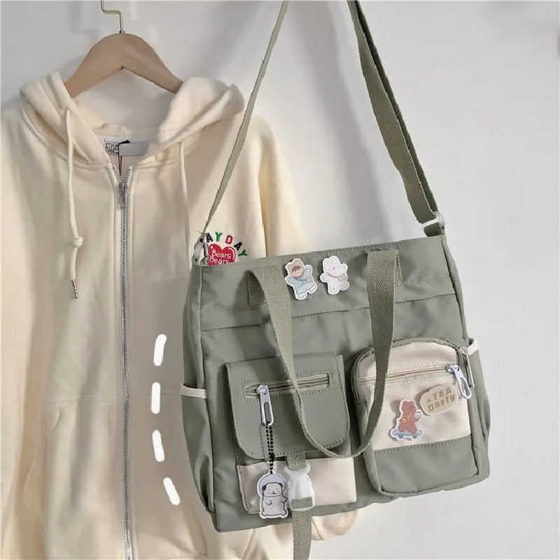 Waterproof Canvas Handbag From Kawaii Stop
