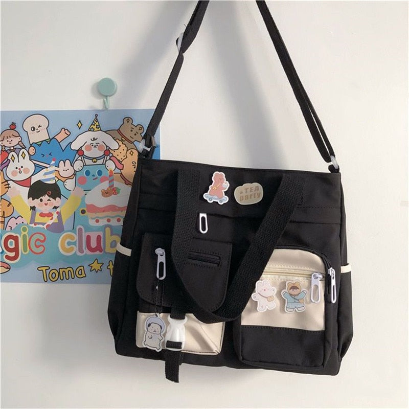 Waterproof Canvas Handbag From Kawaii Stop