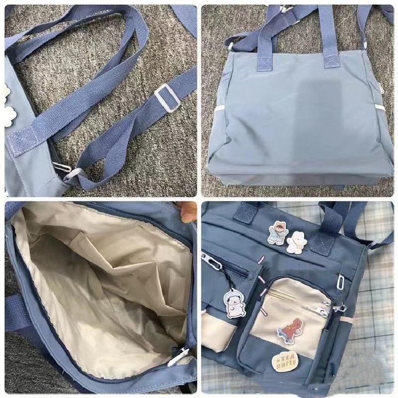 Waterproof Canvas Handbag From Kawaii Stop