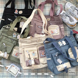 Waterproof Canvas Handbag From Kawaii Stop