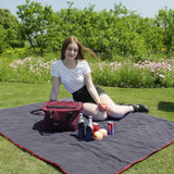 Outdoor Waterproof Blanket with Warm Fleece From Redcamp