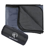 Outdoor Waterproof Blanket with Warm Fleece From Redcamp
