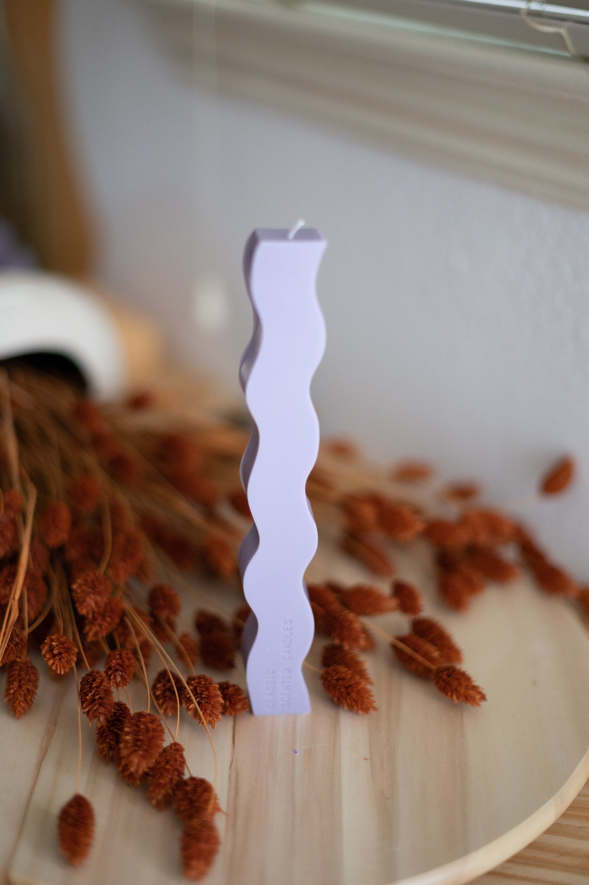 "Wavy Taper" Candle Collection from Shop Restyled