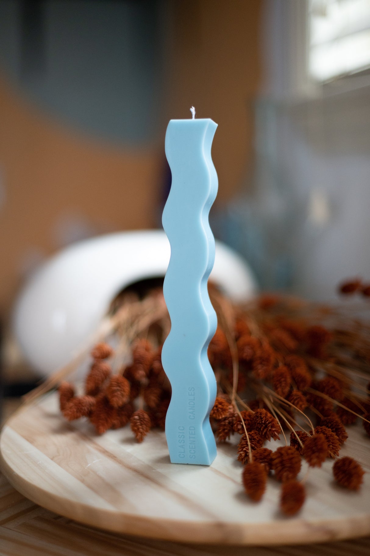 "Wavy Taper" Candle Collection from Shop Restyled