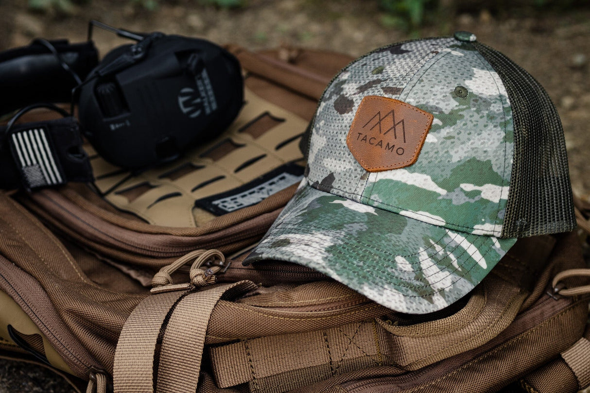 Waxed Camo Trucker Hat from TITAN Survival