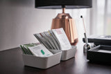 Vanity Tray - Flat - Two Sizes - Steel from Yamazaki Home