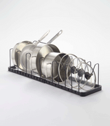Adjustable Pot Lid Organizer - Steel from Yamazaki Home