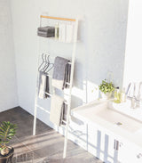 Leaning Storage Ladder - Two Styles - Steel from Yamazaki Home