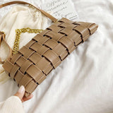 Weave Design Crossbody Bag From Kawaii Stop